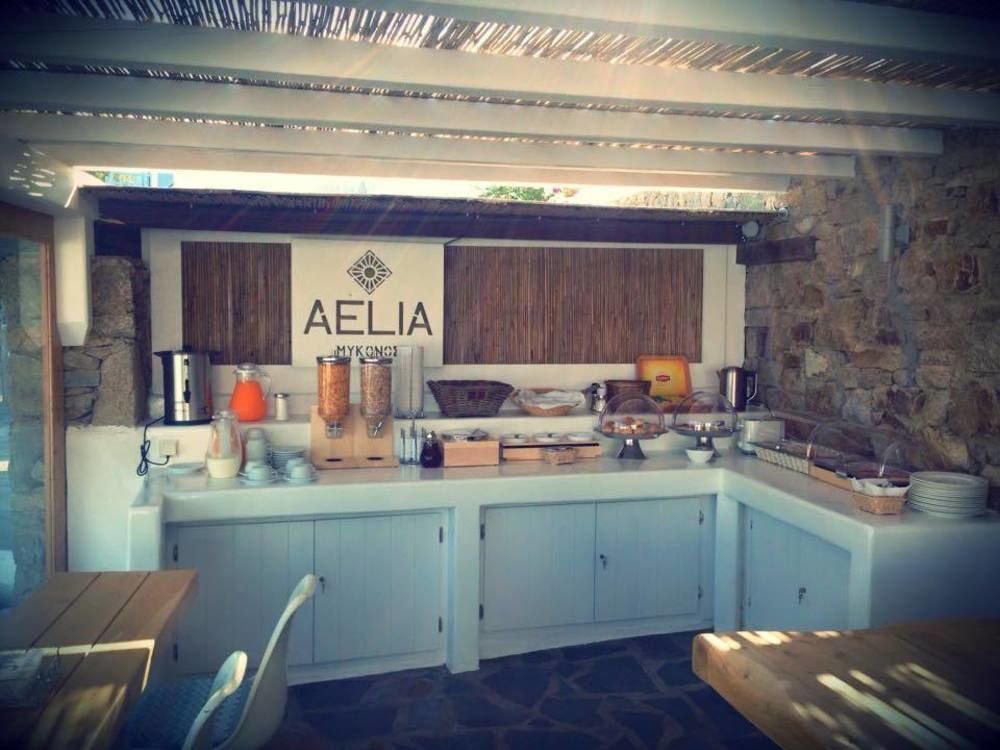Aelia Mykonos Hotel Ornos  Exterior foto